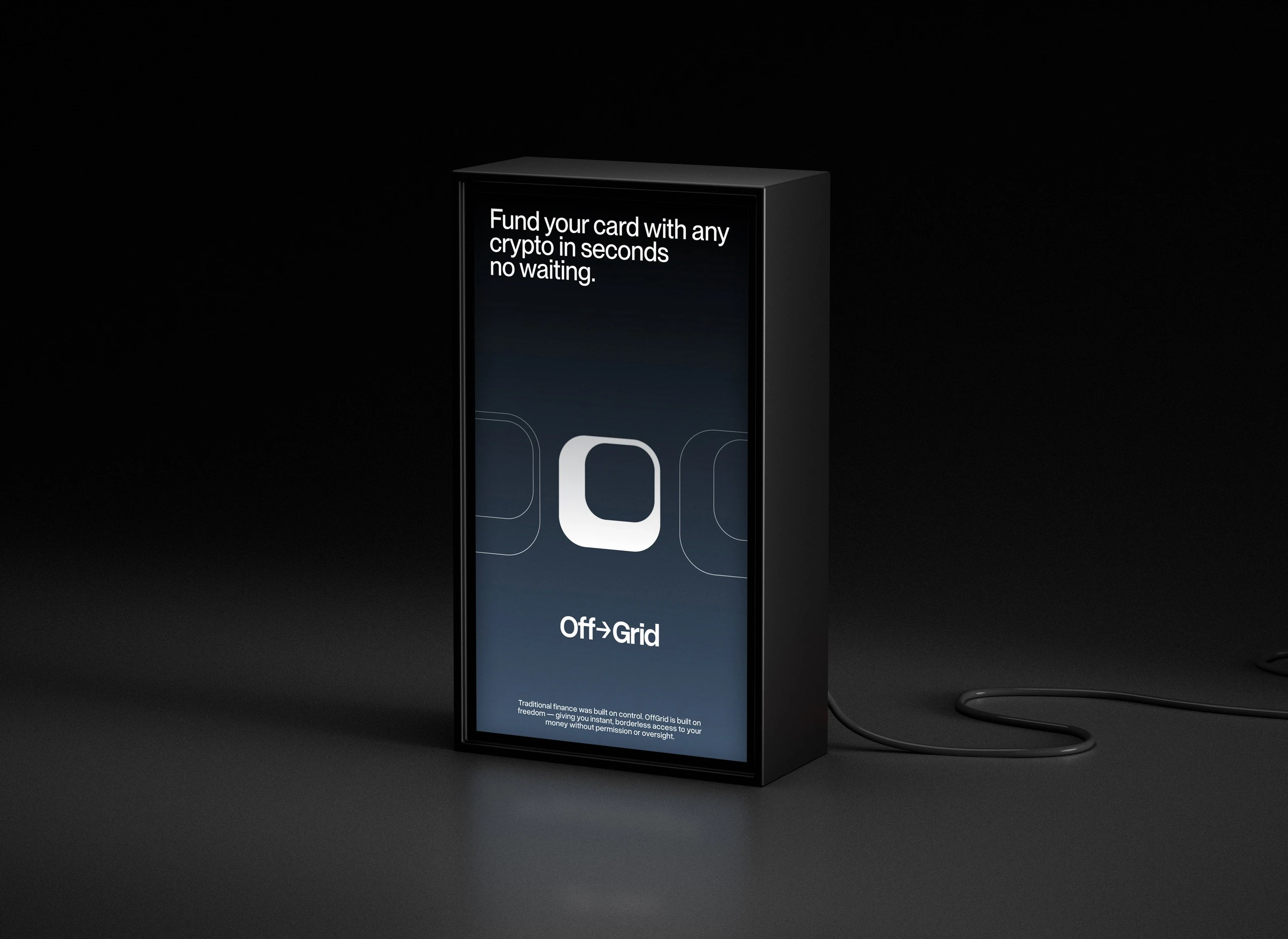 Off+Grid Kiosk